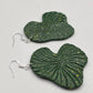 Kiki 'Happiness' Artisan Earrings – Vibrant Forest Green