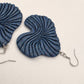 Evie 'Breathe' Artisan Earrings – Serene Ocean Blue