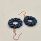Evie 'Breathe' Artisan Earrings – Serene Ocean Blue