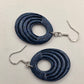 Evie 'Breathe' Artisan Earrings – Serene Ocean Blue