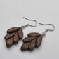 Ekata 'Harmony' Artisan Earrings – Earthy Bronze Glow