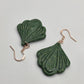 Kiki 'Happiness' Artisan Earrings – Vibrant Forest Green