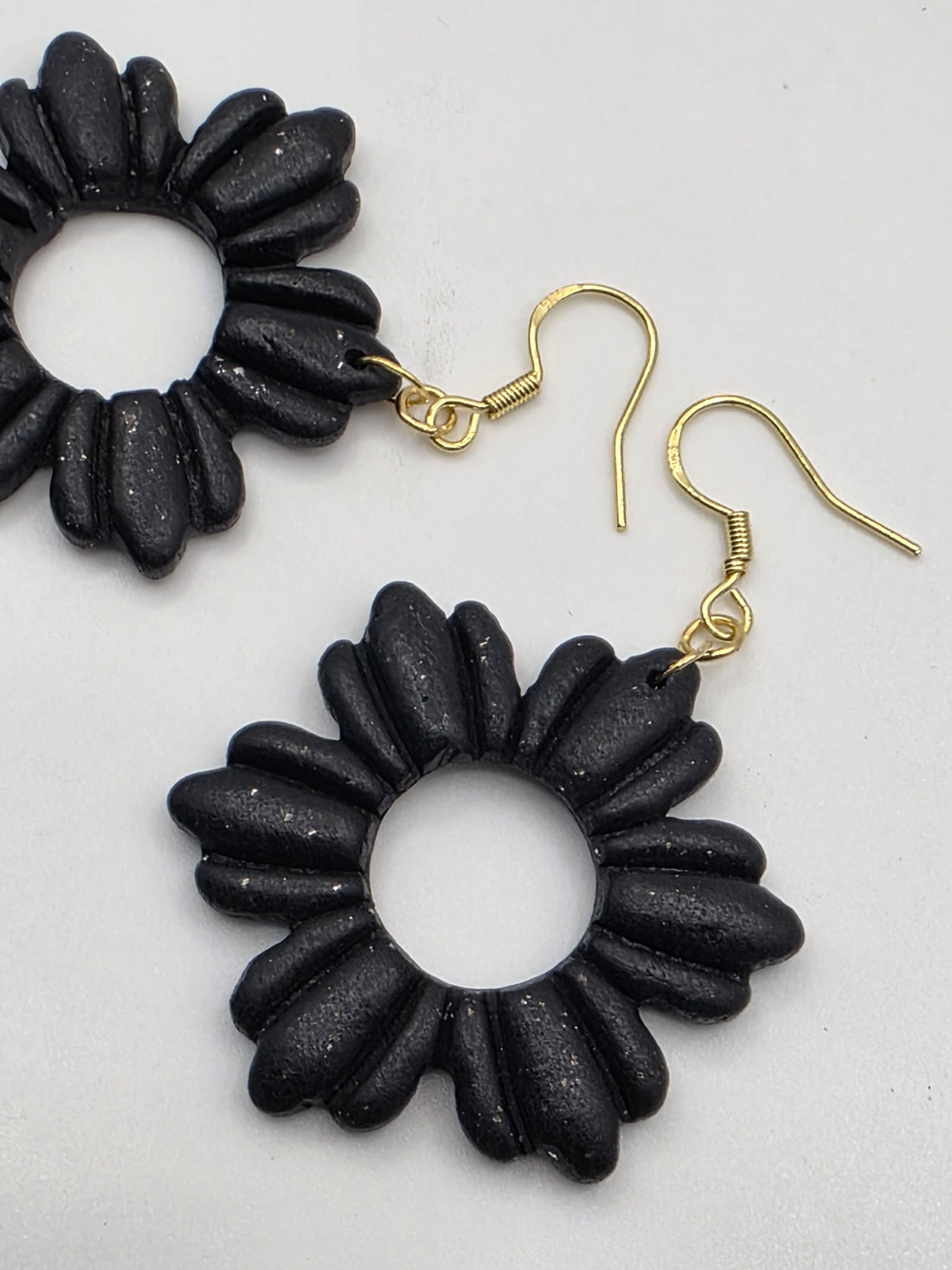 Kiko 'Hope' Artisan Earrings – Midnight Noir Statement