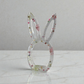 "Meadow & Stone" Bunny Silhouettes - Hand-Cast Botanical Home Accents - Festive Easter Decor