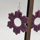 Thalia 'Blossom' Artisan Earrings – Radiant Orchid & Petal