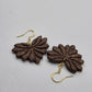 Ekata 'Harmony' Artisan Earrings – Earthy Bronze Glow