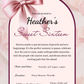 Sweet Sixteen Digital Invitation Template – Pink Ribbon & Petals Edition