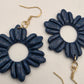 Evie 'Breathe' Artisan Earrings – Serene Ocean Blue