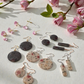 Faith Collection | Handmade Botanical Polymer Clay Earrings | Breathe & Bloom Design