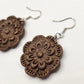 Ekata 'Harmony' Artisan Earrings – Earthy Bronze Glow