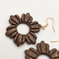Ekata 'Harmony' Artisan Earrings – Earthy Bronze Glow