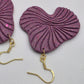 Thalia 'Blossom' Artisan Earrings – Radiant Orchid & Petal