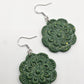 Kiki 'Happiness' Artisan Earrings – Vibrant Forest Green