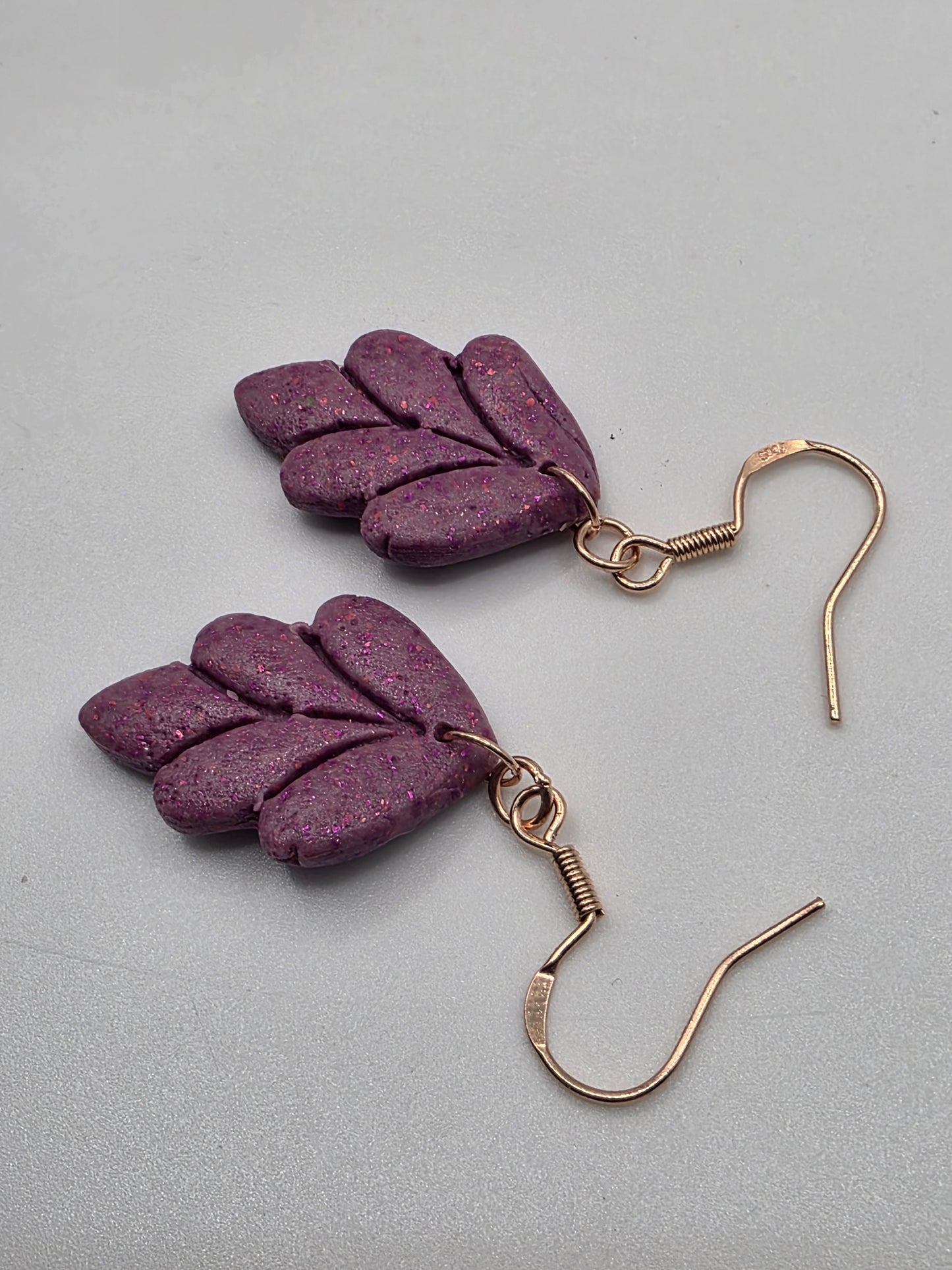 Thalia 'Blossom' Artisan Earrings – Radiant Orchid & Petal